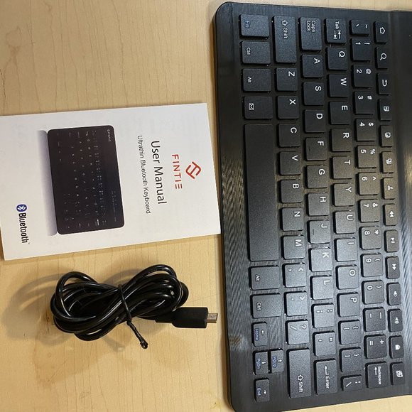 Fintie 10-Inch Ultrathin (4mm) Wireless Bluetooth Keyboard - Picture 2 of 5
